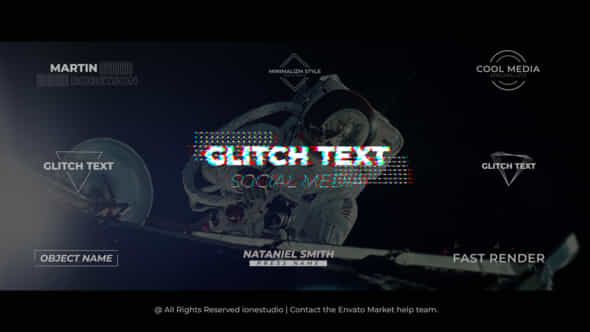 Fast Glitch Titles - VideoHive 37550958