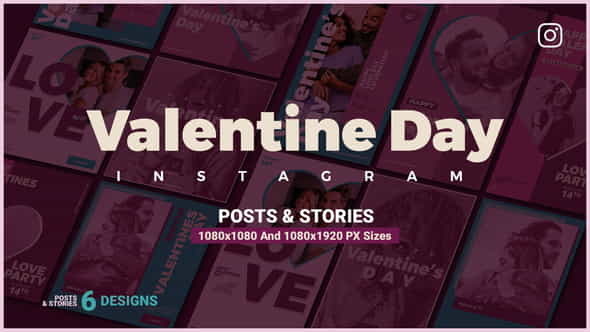 Valentines Day Instagram Ad V110 - VideoHive 35660636