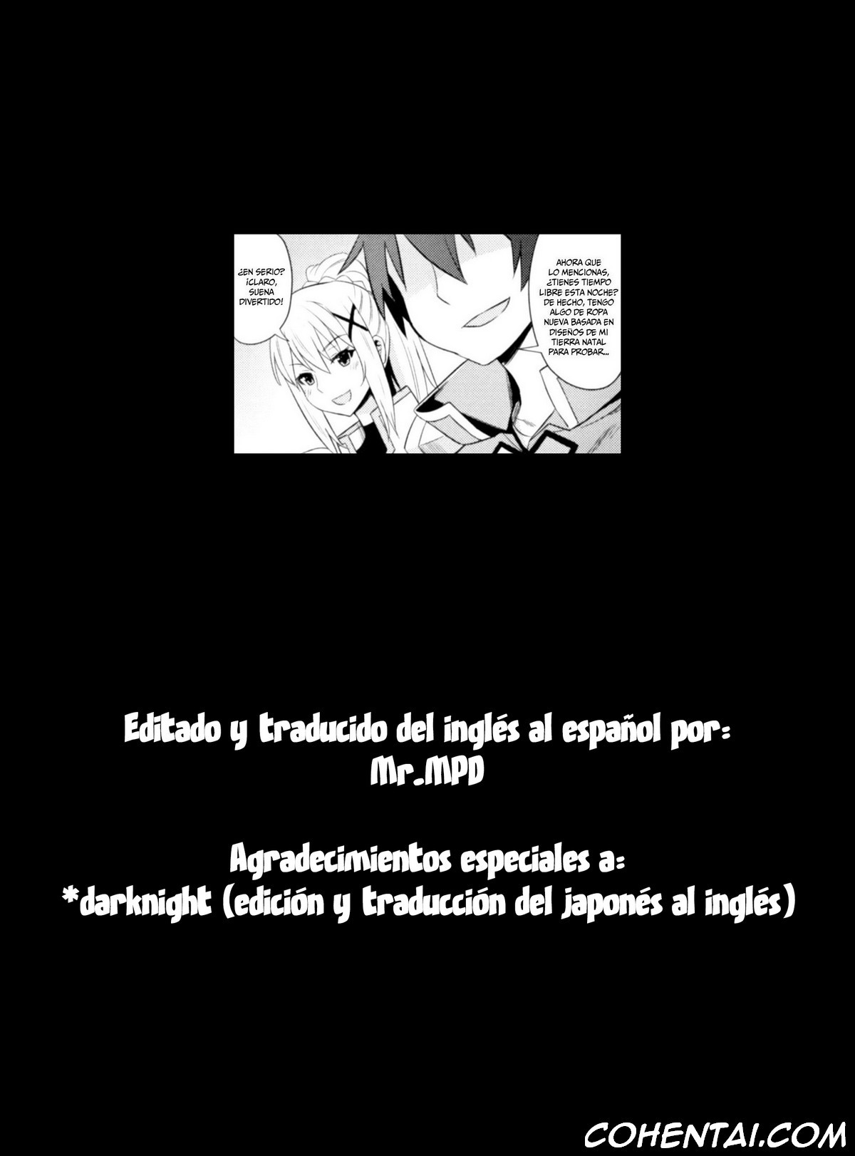 Kono Daraku Shita Onna Kishi ni Syukufuku o! (Kono Subarashii Sekai ni Syukufuku o!) xxx comics manga porno doujin hentai español sexo 