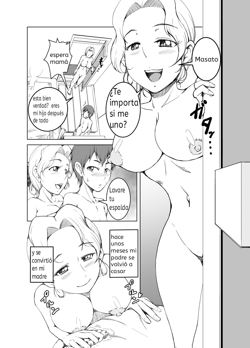 [Yanonoshiya (Yanonoshin)] Gibo wa Nanika o Kitai Shite Iru  Step Mother Expect Something [Spanish] [MOMFORT]
