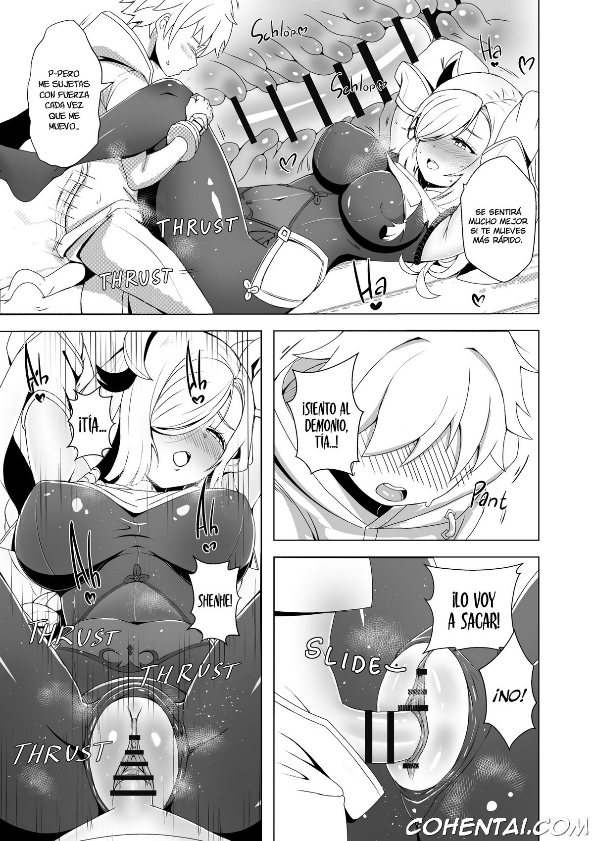 Emergency Exorcist Training (Genshin Impact) xxx comics manga porno doujin hentai español sexo 