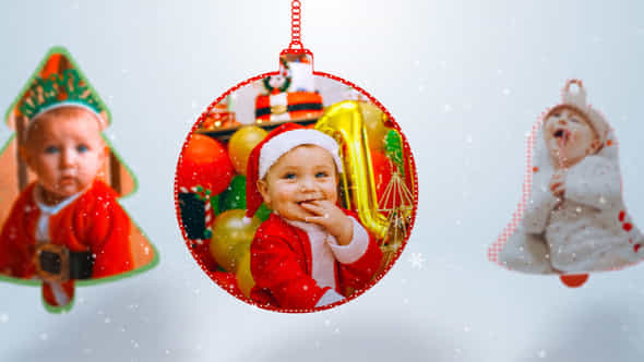 Christmas Photo Logo - VideoHive 49545989