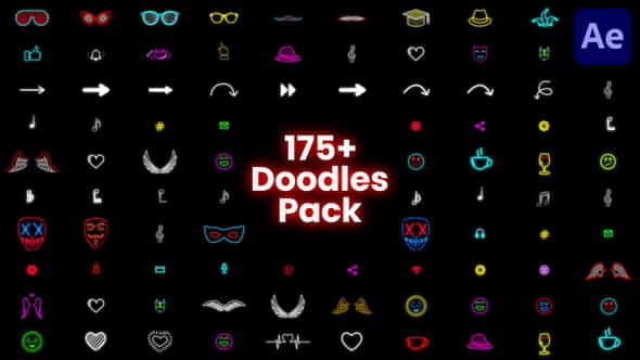Doodle Pack - VideoHive 35853340