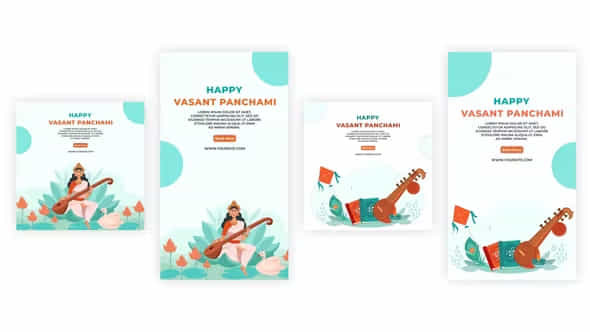 Happy Vasant Panchami - VideoHive 39097647