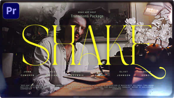 Shake Transitions - VideoHive 56240936