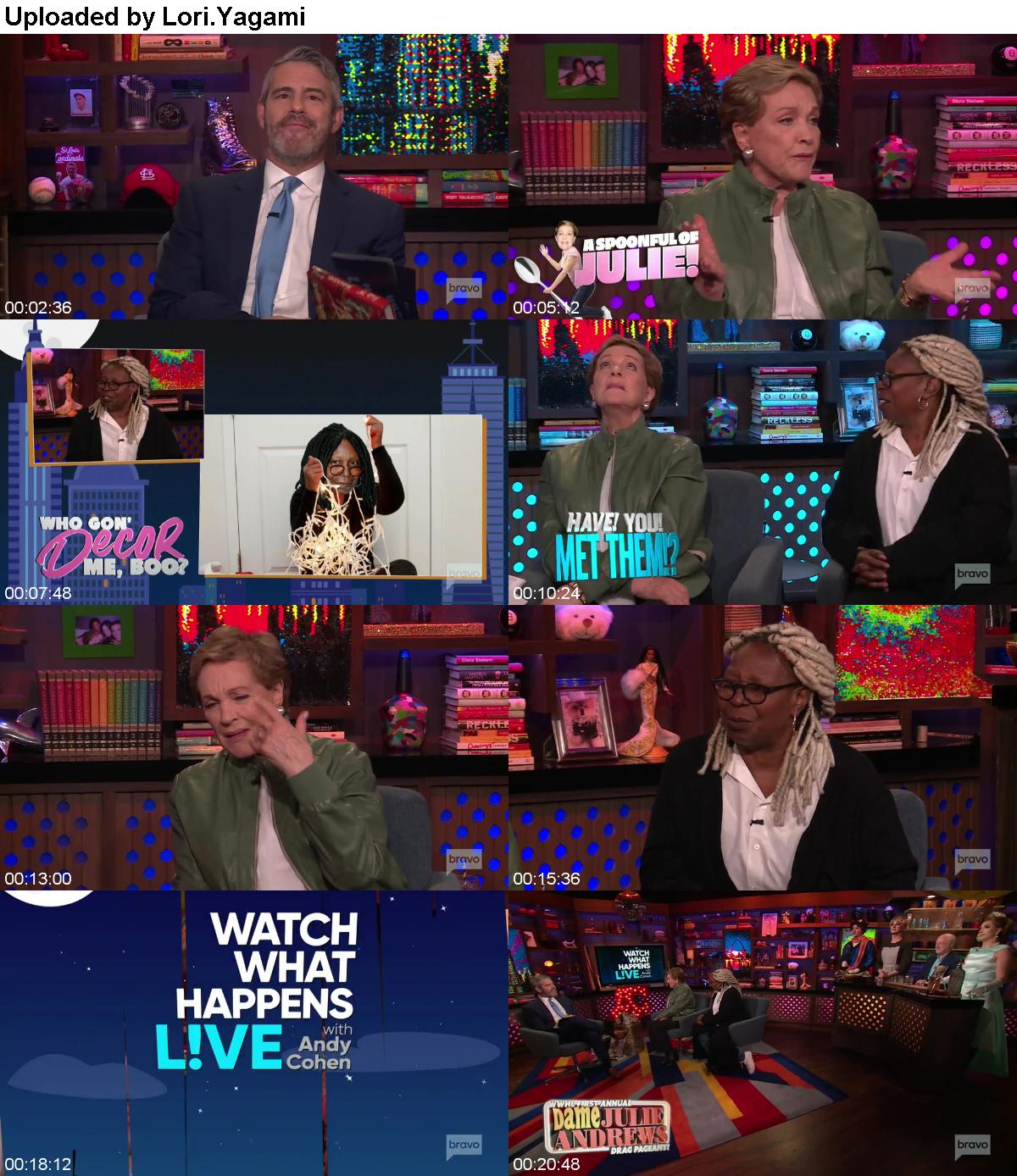Watch What Happens Live 2019 10 24 Julie Andrews and Whoopi Goldberg WEB x264-TBS