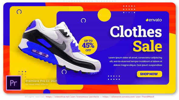 Clothes Sale Discount - VideoHive 36956720