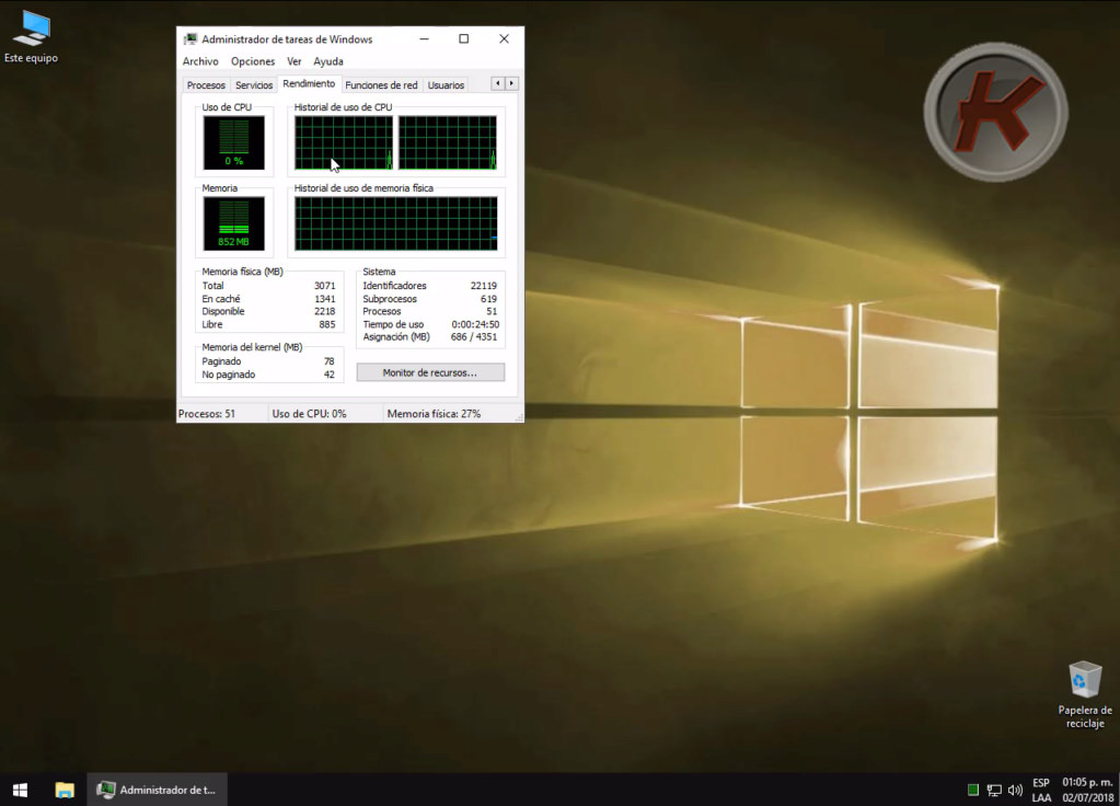 HS5pycLV_o - Windows 10 1803 Gold Edition [Espanol] [x64] [UL-NF] - Descargas en general