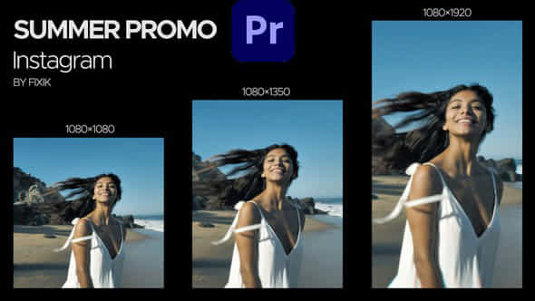 Instagram Summer Promo - VideoHive 46087362