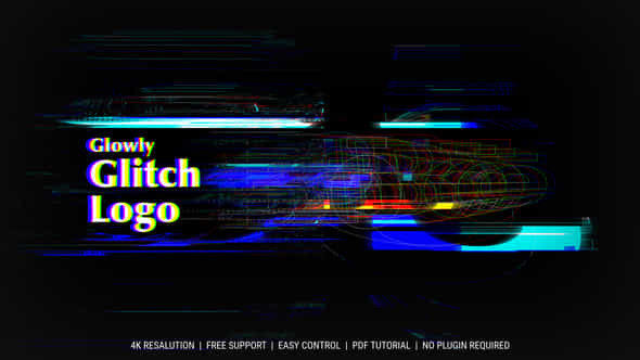 Glitch Logo Reveal - VideoHive 56809502