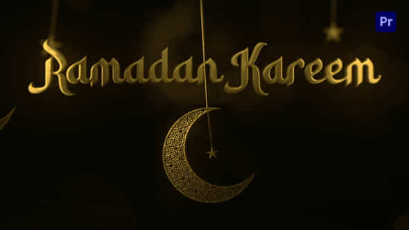 Ramadan Logo Opener - VideoHive 44086240