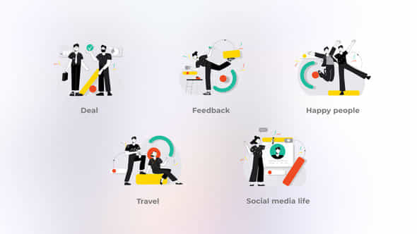 Happy people - VideoHive 46763088