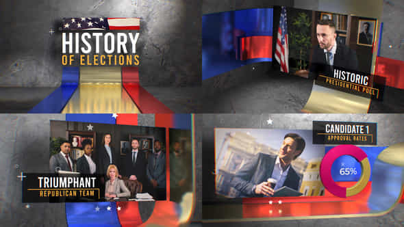 History Of Elections - VideoHive 53664106