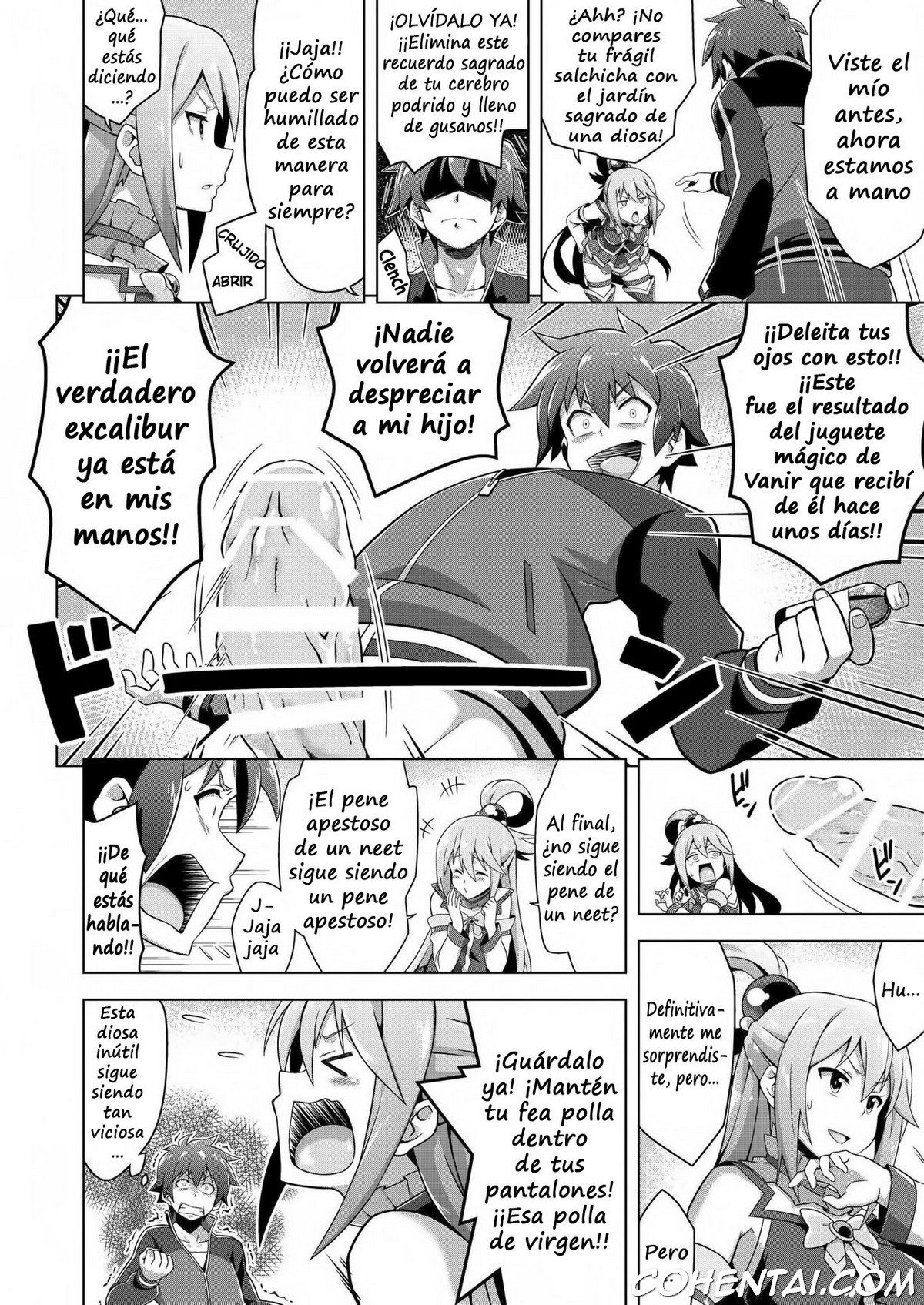 Kono Subarashii Boukensha ni Kairaku o! (Kono Subarashii Sekai ni Syukufuku o!) xxx comics manga porno doujin hentai español sexo 