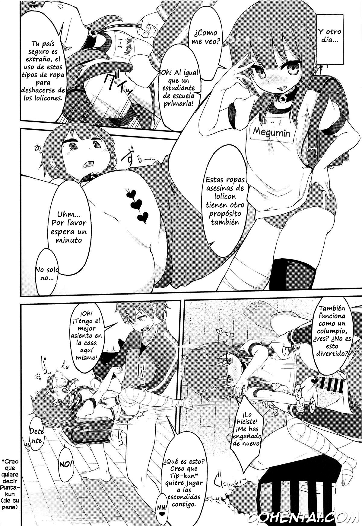 [Kinkyuu Quest] Lolikko Megumin o Kouryaku Seyo! (Kono Subarashii Sekai ni Syukufuku o!) xxx comics manga porno doujin hentai español sexo 