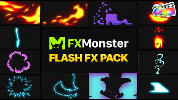 Flash FX Elements | FCPX - VideoHive 26204432