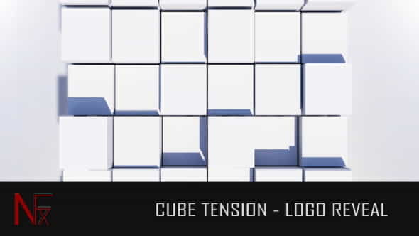 Cube Tension Logo Reveal - VideoHive 2597546