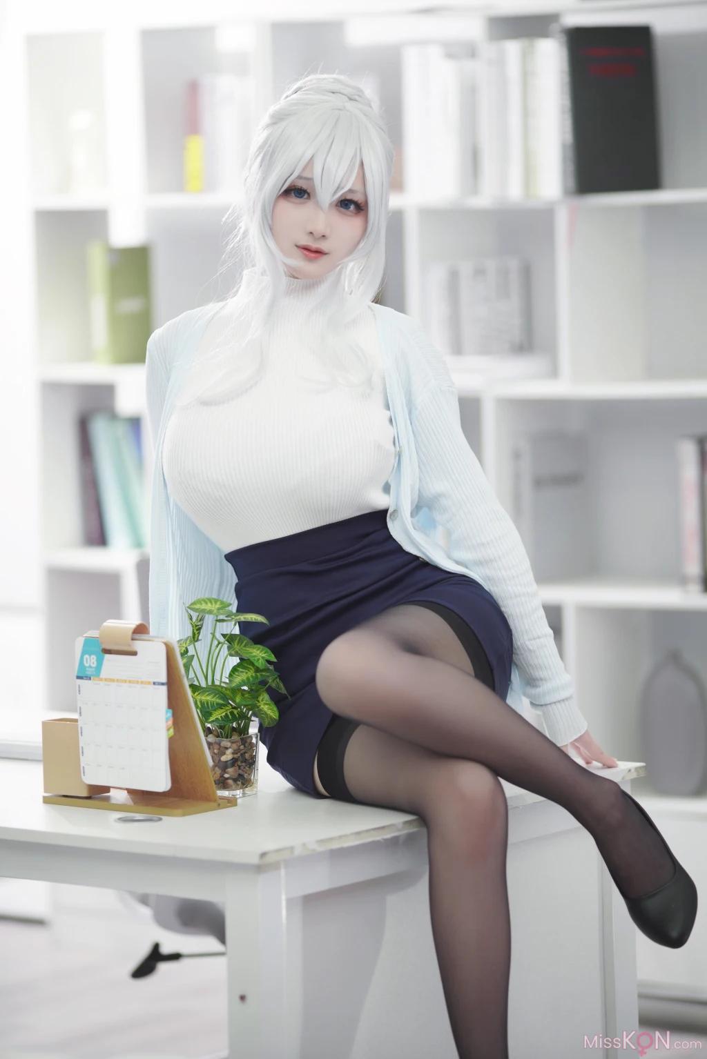 Coser@幼愛Youmeko: 未亡人雪女 (70 photos)(4)