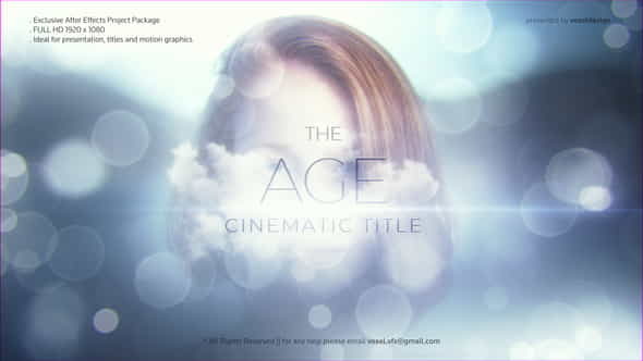 The Age Cinematic Title - VideoHive 26331365