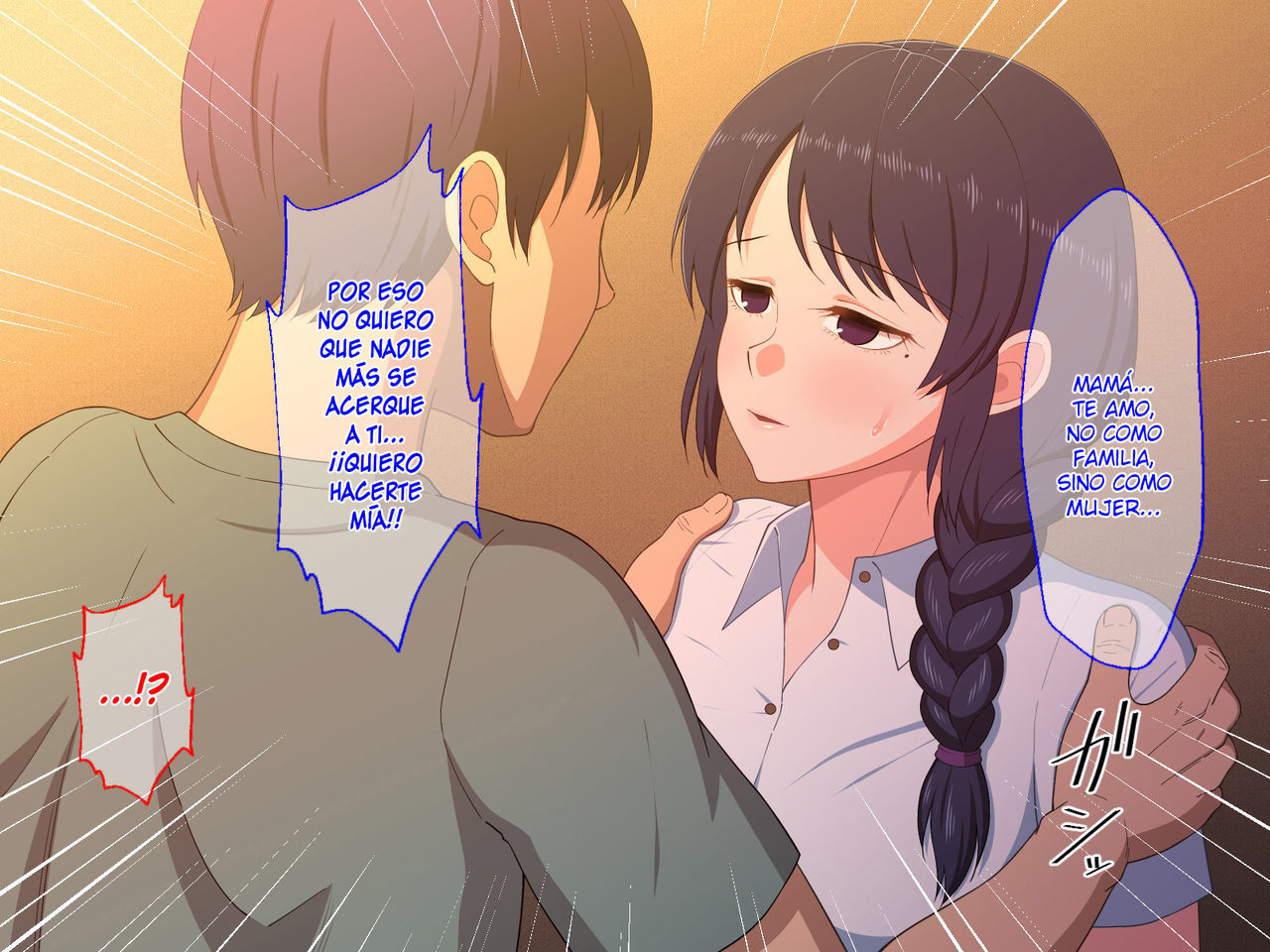 [Haruharutei] Sabishigari Bijin Haha wa Musuko to no Aiyoku Sex ni Oboreru [Spanish]