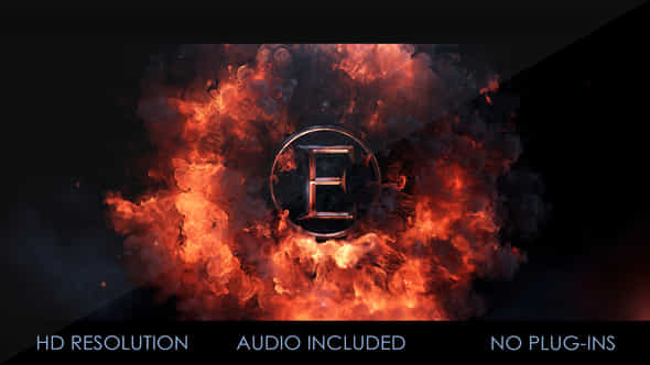 Cinematic Fire Logo - VideoHive 46379064