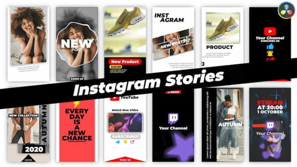 Instagram Stories - VideoHive 32223228