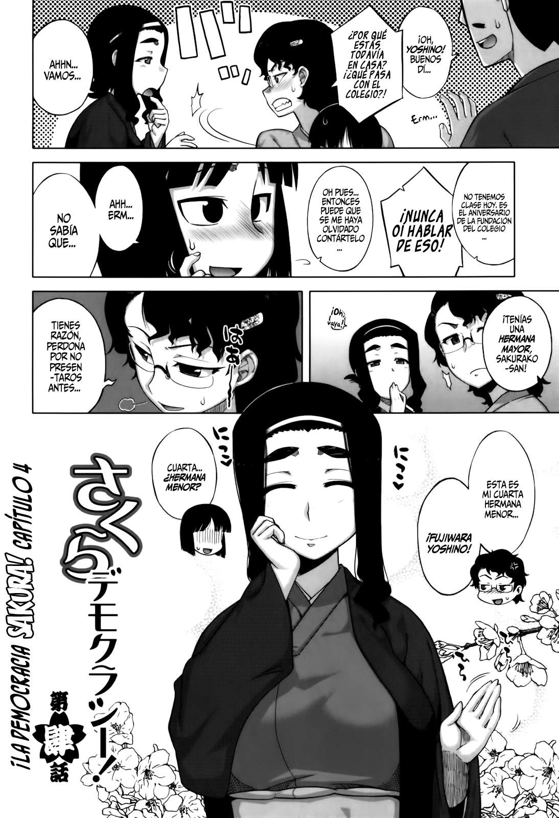 La Democracia de Sakura! Chapter-4 - 1