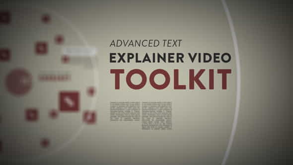 Advanced Text Explainer Video Toolkit - VideoHive 13114516