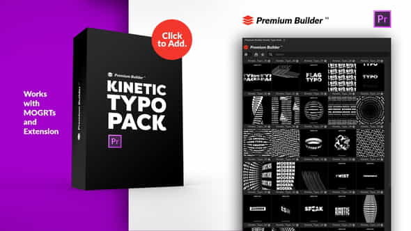 Kinetic Typo Pack - VideoHive 28661116