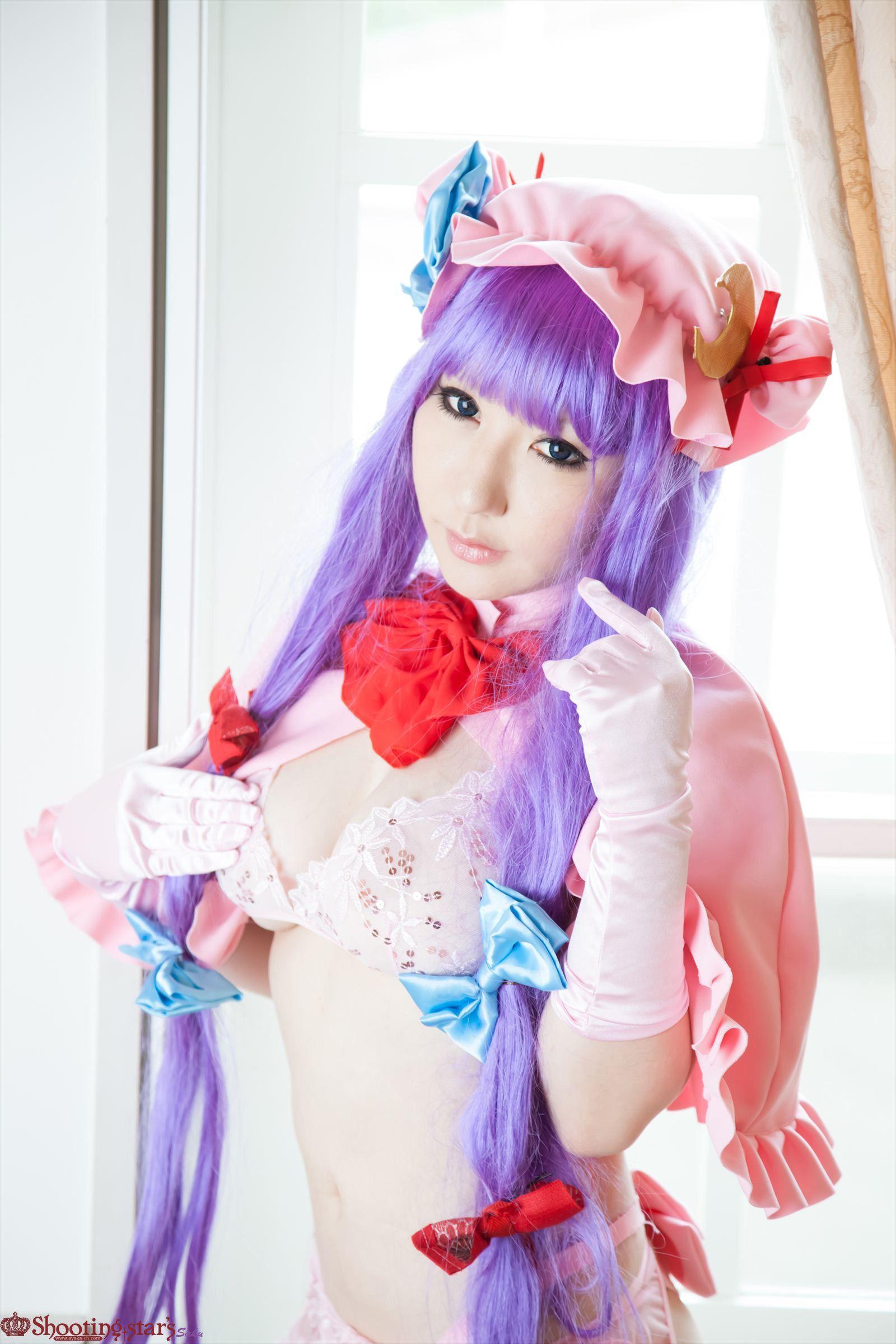 绫香サク (サク綾香 Saku Ayaka) 《東方Project》Patchouli Knowledge [Shooting Star’s] 写真集(82)