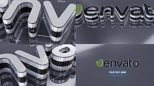 3D Techno Logo - VideoHive 21142130