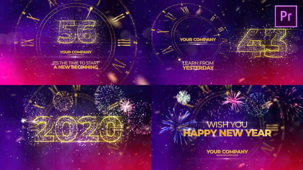 New Year Countdown 2021 Premiere - VideoHive 25295409
