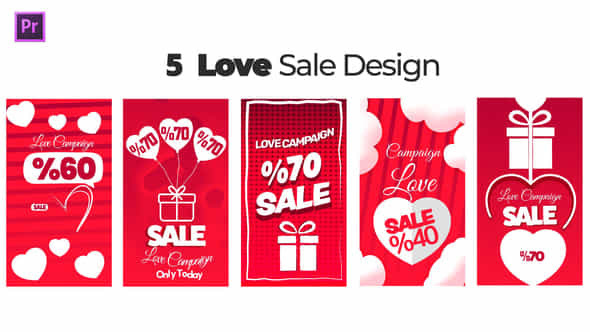 Love Sale Story - VideoHive 37979023