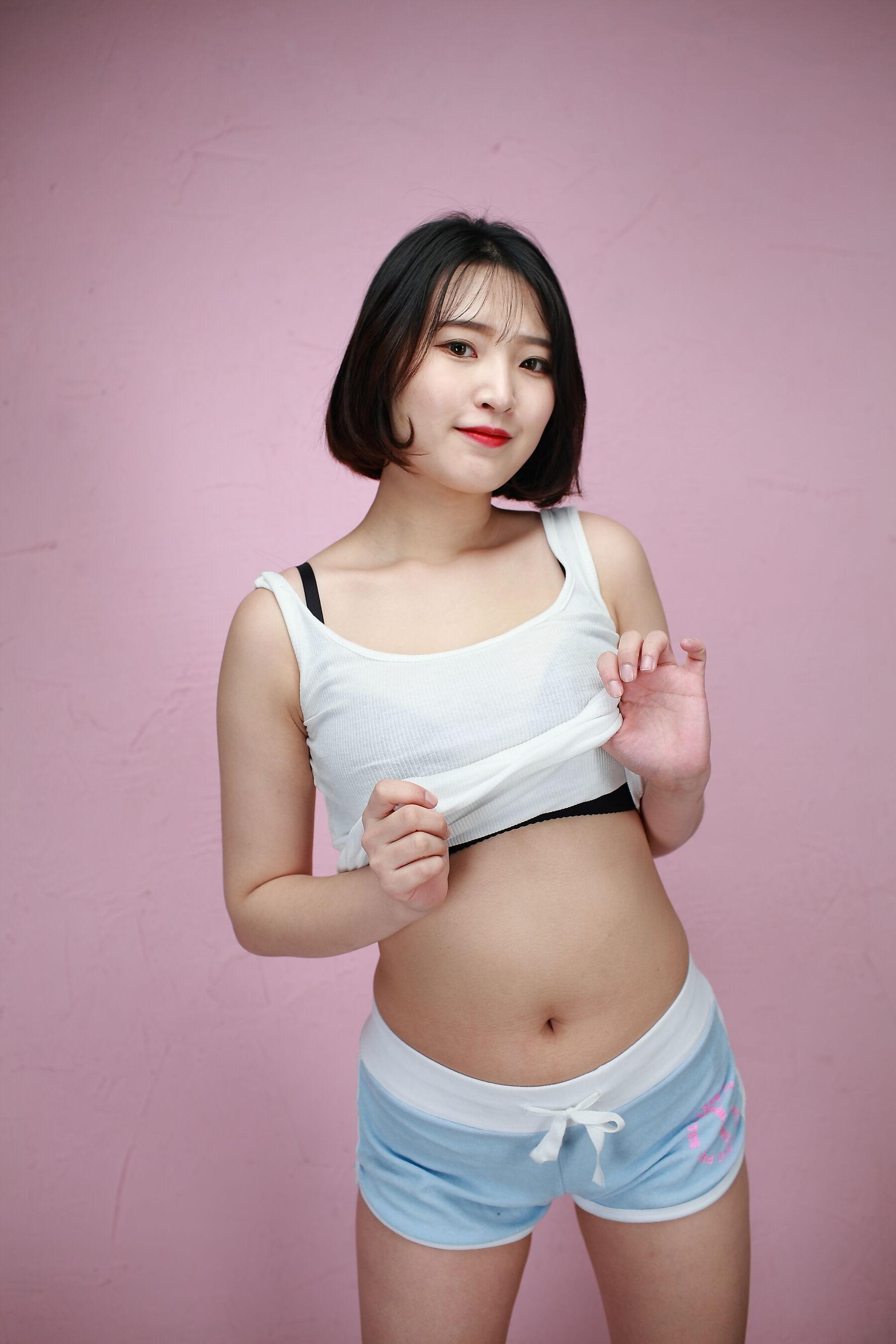 韩模人体 韩模尤娜（유나）人体私拍套图(135)