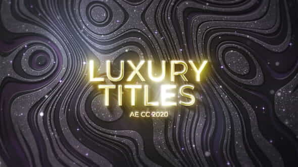 Luxury Liquid Titles - VideoHive 42358731