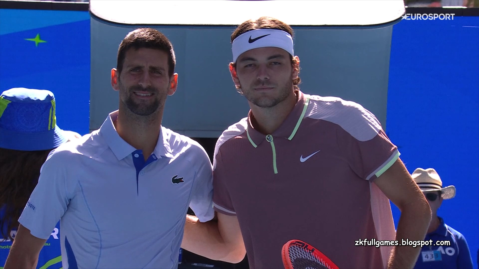 TENNIS ATP Australian Open 2024 QF Novak Djokovic vs Taylor Fritz 23