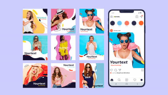 Liquid Instagram fashion - VideoHive 27555443