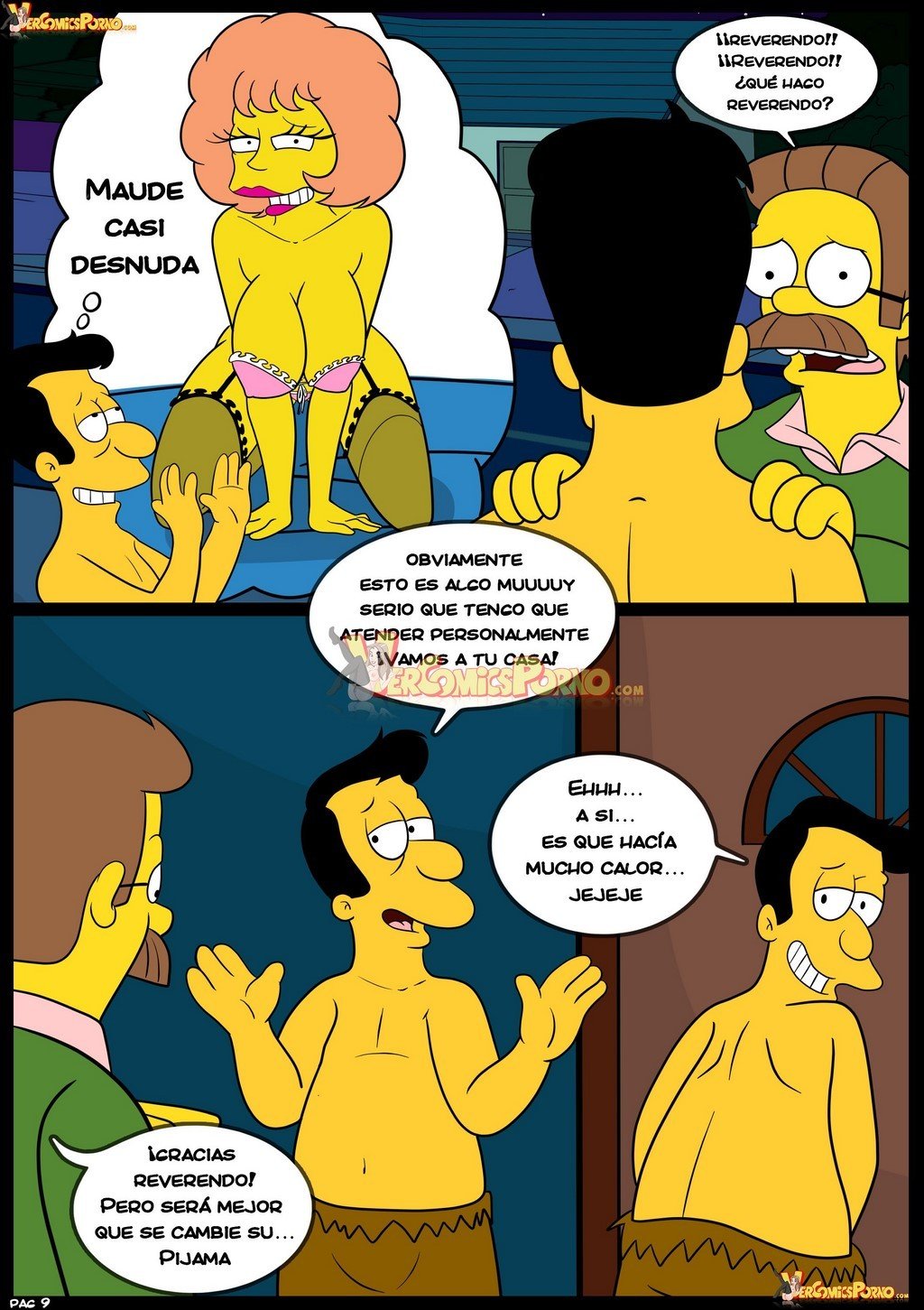 Los Simpsons Viejas Costumbres 8 - 9