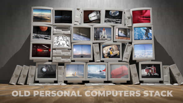 Old Personal Computers - VideoHive 24117296