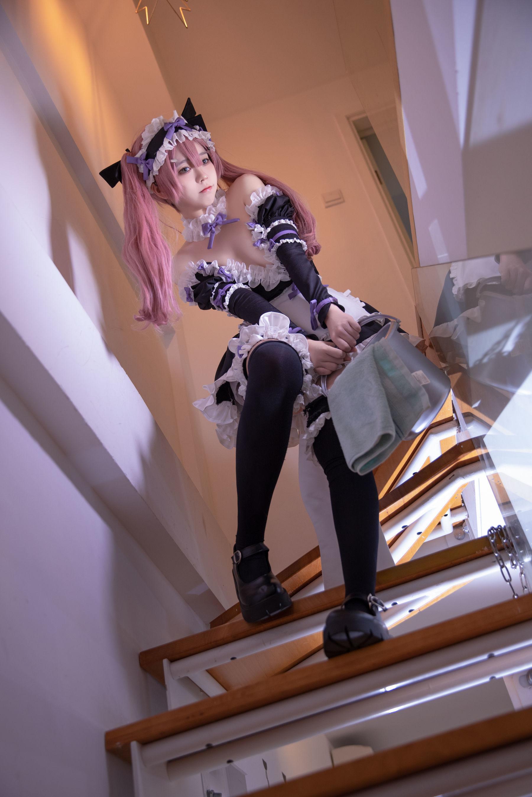 [网红COSER] 动漫博主G44不会受伤 – lade女仆(25)