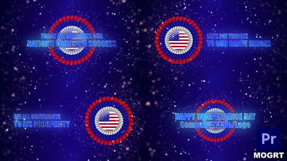 USA July 4th - VideoHive 38382026