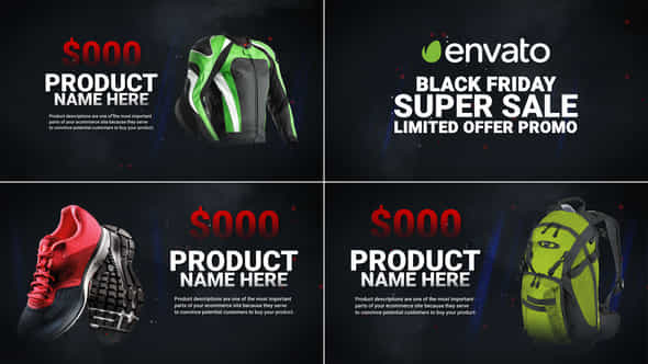 Product Promo Black Friday Promo Sale Event - VideoHive 48938140