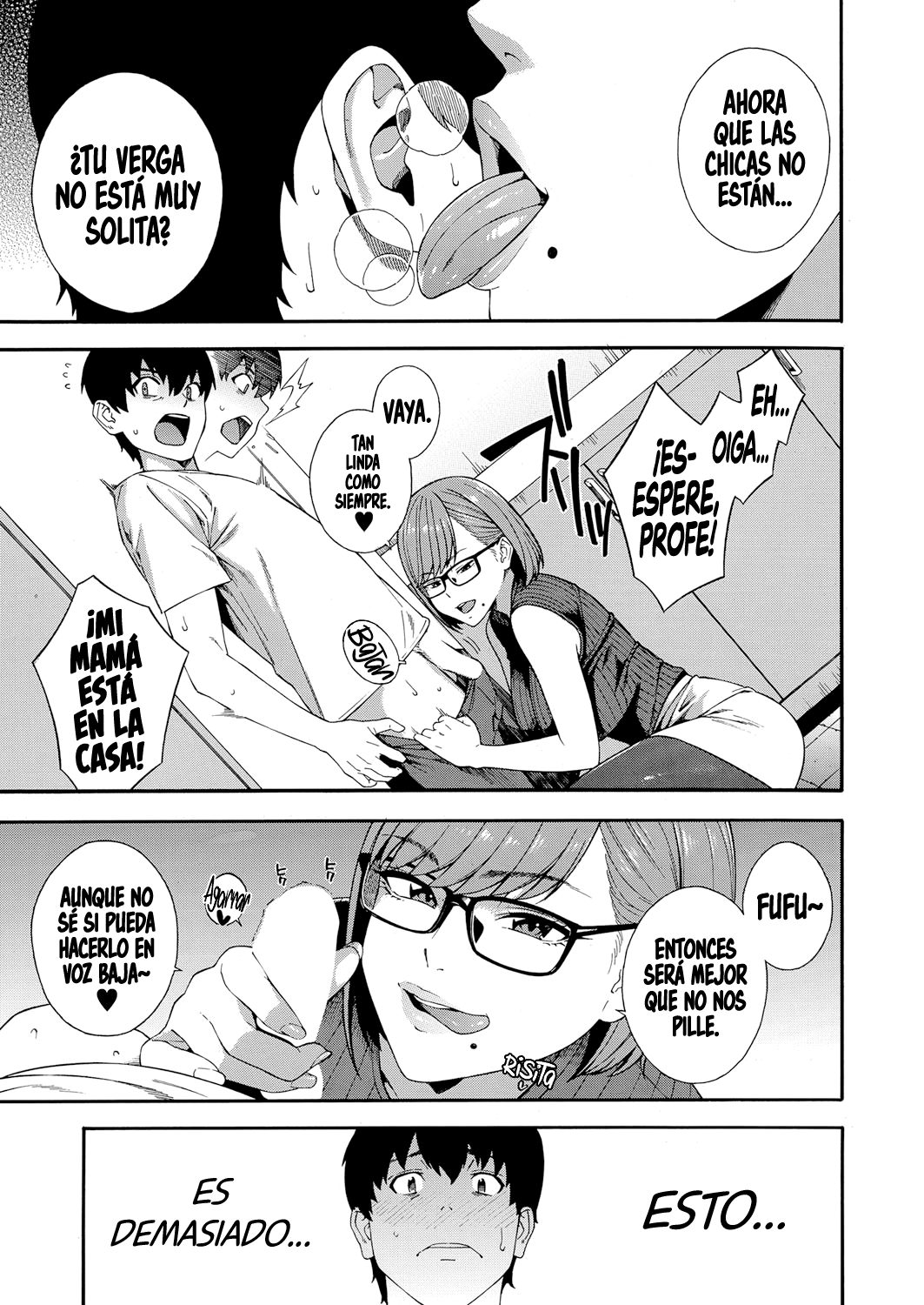 [Zonda] Fellatio Kenkyuubu _ Departamento de Investigación de las Felaciones Ch. 1-4 [Span