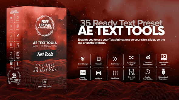 AE Text Tools - VideoHive 25353509