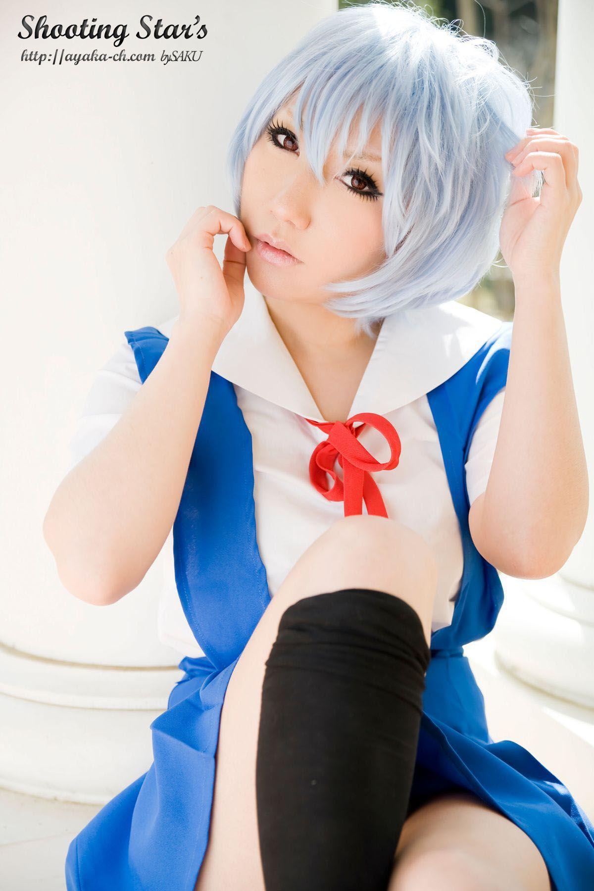 サク (绫香) 《Shinseiki Evangelion》Ayanami Rei [Shooting Star’s] 写真集(46)