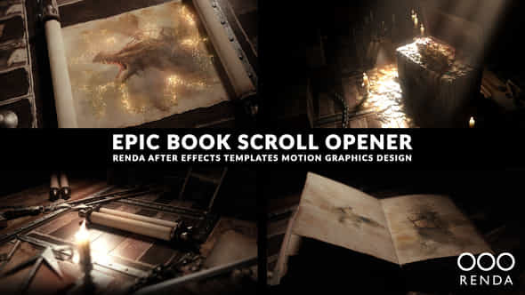 Epic Book Scroll Opener - VideoHive 45049421