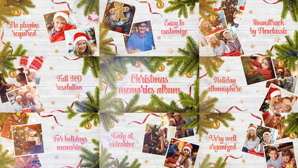 Christmas MemoriesWinter Holidays Photo AlbumNew - VideoHive 25131654