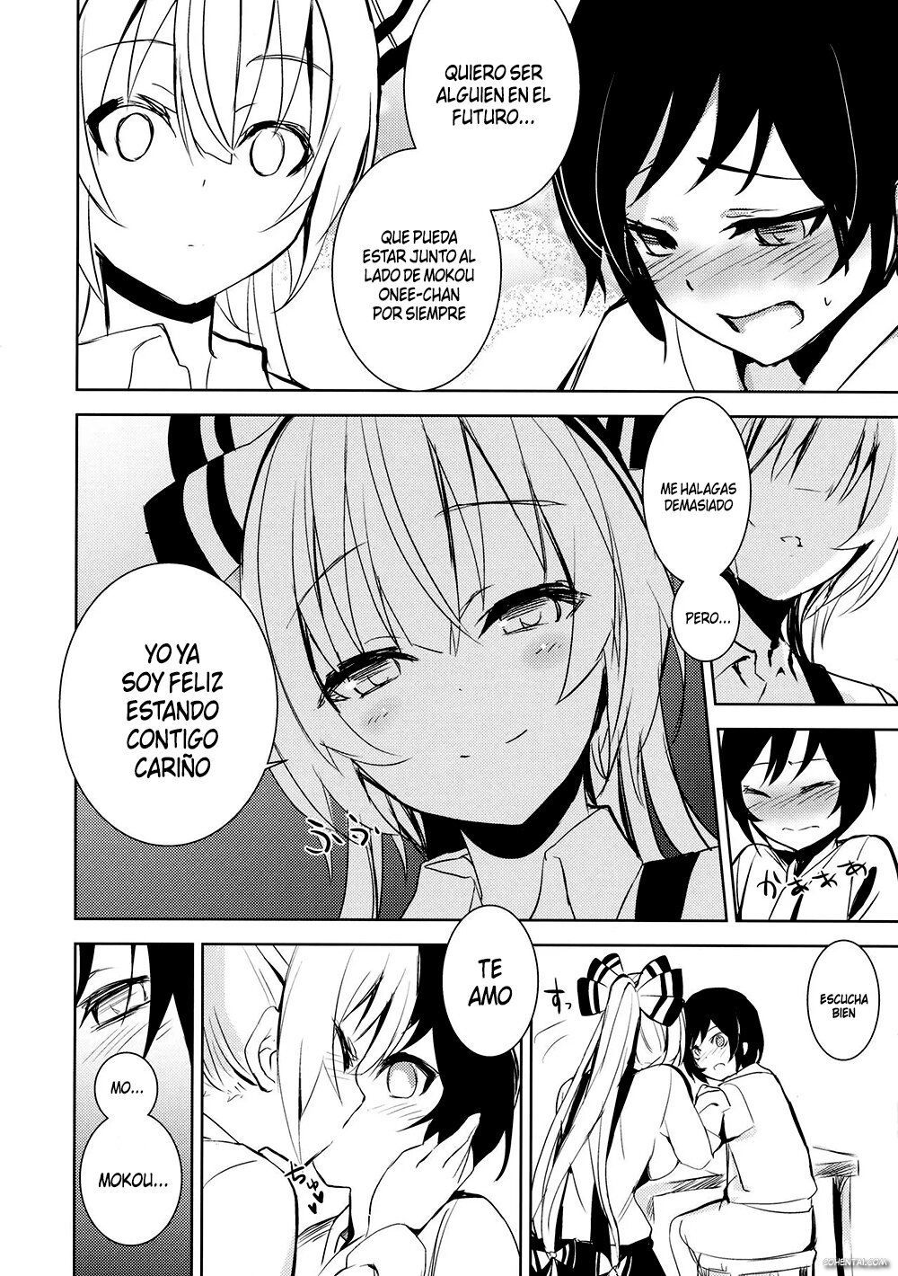 Mokou Onee-chan to Shota ga Ecchi Suru Hon 2 (Touhou Project) xxx comics manga porno doujin hentai español sexo 