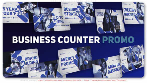 Business Counter Promo - VideoHive 41221659