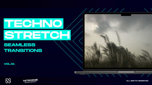 Techno Stretch Transitions Vol 01 - VideoHive 48826178